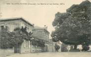 23 Creuse CPA FRANCE 23 " Ste Feyre, La Mairie et les écoles"