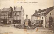 23 Creuse CPA FRANCE 23 " Crocq, Place du Monument aux morts"