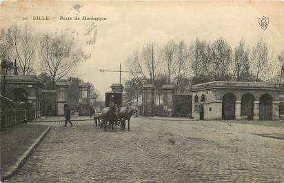 CPA FRANCE 59 "Lille, Porte de Dunkerque"