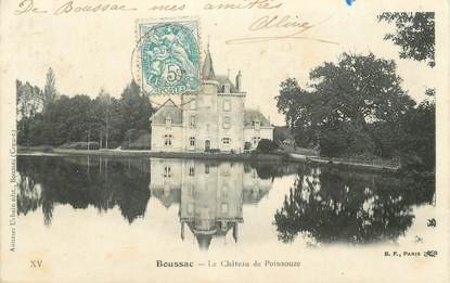 CPA FRANCE 23 " Boussac, Le Château de Poinsouze"