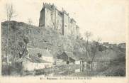 23 Creuse CPA FRANCE 23 " Boussac, Le Château et le pont de bois"