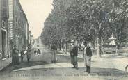 38 Isere CPA FRANCE 38 "Le Péage de Roussillon, Avenue de la Gare et Place Morand"