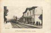 38 Isere CPA FRANCE 38 "Le Péage de Roussillon, La gare"