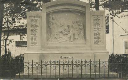 CARTE PHOTO FRANCE 38 "Le Péage de Roussillon, Le monument aux morts"