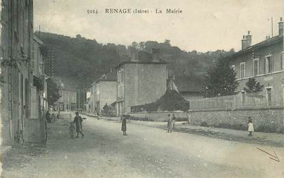 CPA FRANCE 38 "Renage, La Mairie"