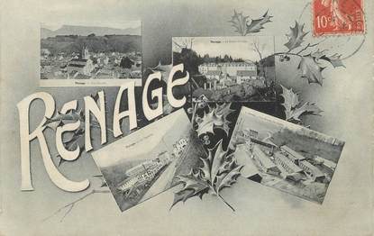CPA FRANCE 38 "Renage, Vues"