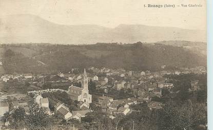 CPA FRANCE 38 "Renage, Vue générale"