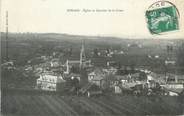 38 Isere CPA FRANCE 38 "Renage, Eglise et Quartier de la Croze"