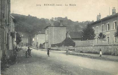 CPA FRANCE 38 "Renage, La Mairie"