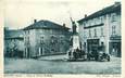 CPA FRANCE 38 "Roybon, Place et Statue St Romme"