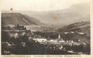 38 Isere CPA FRANCE 38 "St Geoire en Valdaine, Vue générale et collines de St Franc, Montagnes de Savoie"