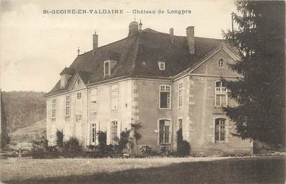 CPA FRANCE 38 "St Geoire en Valdaine, Le château de Longpra"