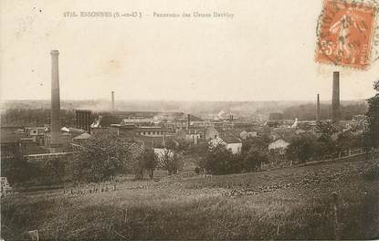 CPA FRANCE 91 " Essonnes, Panorama des Usines Darblay"