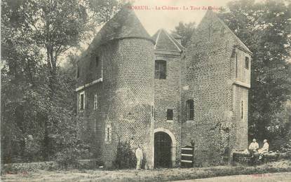 CPA FRANCE 80 "Moreuil, Le Château, la Tour de Créqui"