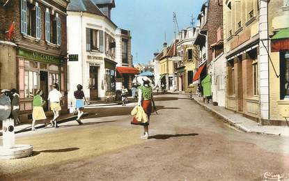 CPSM FRANCE 80 "Cayeux sur Mer, Centre Ville"