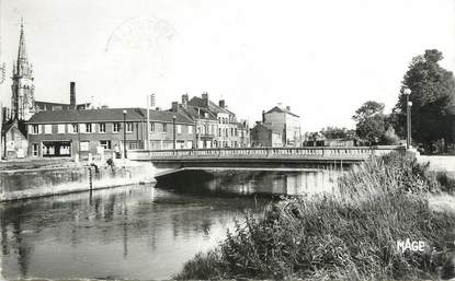 CPSM FRANCE 80 "Abbeville, Pont Ledien, Eglise St Jacques"