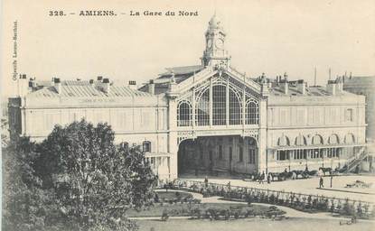 CPA FRANCE 80 " Amiens, La Gare du Nord"