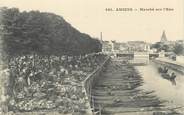 80 Somme CPA FRANCE 80 " Amiens, Le marché sur l'eau"