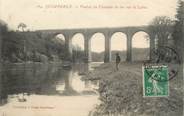 29 Finistere CPA FRANCE 29 " Quimperlé, Viaduc du chemin de fer sur l'Aïta'