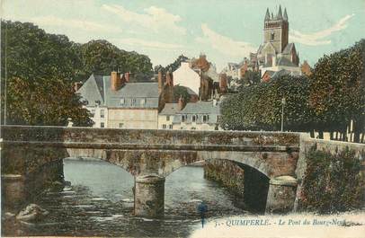 CPA FRANCE 29 " Quimperlé, Le pont du Bourg Neuf"