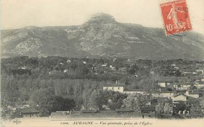 CPA FRANCE 13 " Aubagne, Vue générale prise de l'église"