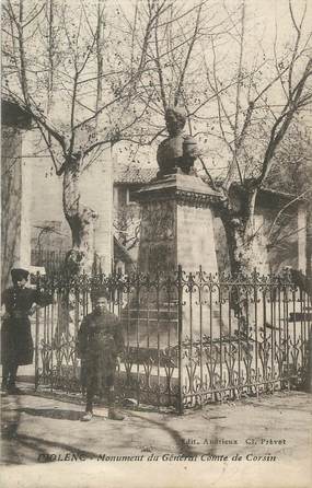 CPA FRANCE 84 "Piolenc, Le monument du Général Comte de Corsin"