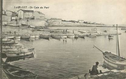 CPA  FRANCE 13 "Sausset, un coin du port"