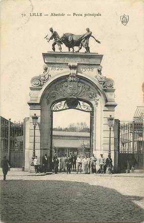 CPA FRANCE 59 "Lille, Abattoir"