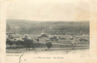 CPA FRANCE 84 " Villes sur Auzon, Vue générale"