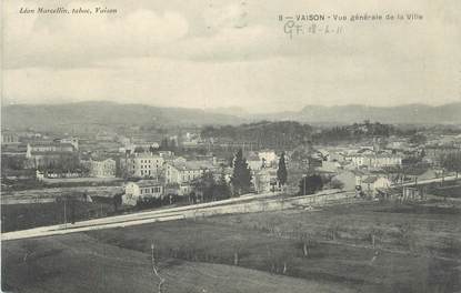 CPA FRANCE 84 " Vaison, Vue générale de la ville"