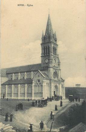 CPA FRANCE 38 "Rives, Eglise"