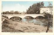 84 Vaucluse CPA FRANCE 84 " Sorgues, Pont sur l'Ouvèze et Route d'Orange"