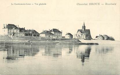 CPA FRANCE 37 "La Chapelle sur Loire, vue générale"