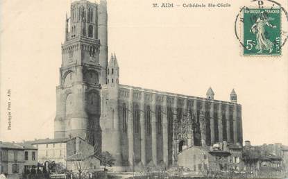 CPA FRANCE 81 " Albi, Cathédrale Ste Cécile"