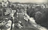 74 Haute Savoie CPSM FRANCE 74 "Annecy, Le port et le château pris d'avion"