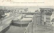 44 Loire Atlantique CPA FRANCE 44 " St Nazaire, Perspective des écluses et de l'avant port"