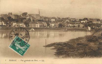 CPA FRANCE 44 " Pornic, Vue générale du Port"