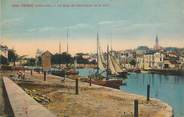 44 Loire Atlantique CPA FRANCE 44 " Pornic, Le Quai de Gourmalon et le port"