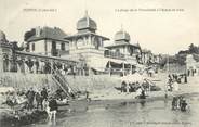 44 Loire Atlantique CPA FRANCE 44 " Pornic, La plage de la Noveillard à l'heure du bain"