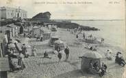 29 Finistere CPA FRANCE 29 " Roscoff, La plage de Roc'h - Kroum"