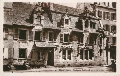 CPA FRANCE 29 " Roscoff, La Maison Gaillard"