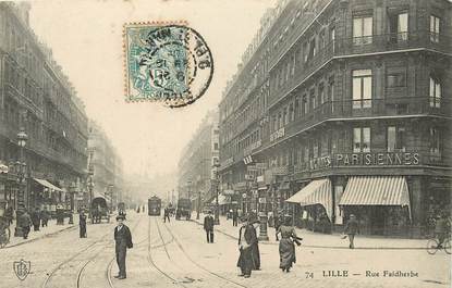 CPA FRANCE 59 "Lille, Rue Faidherbe"