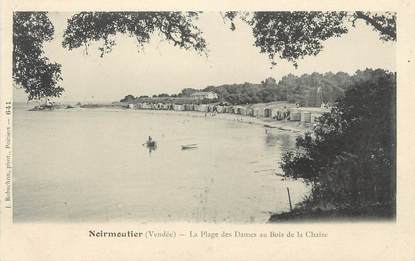 CPA FRANCE 85 " Ile de Noimoutier, La Plage des Dames au Bois de la Chaize"