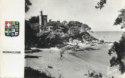 CPSM FRANCE 85 " Ile de Noimoutier, La Plage de l'Anse Rouge"