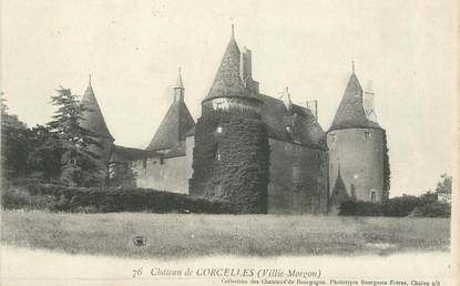 CPA FRANCE 69 "Chateau de Corcelles"