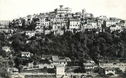 CPSM FRANCE 06 " Cros de Cagnes, Le Château des Grimaldi"