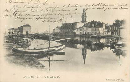 CPA FRANCE 13 "Martigues, Le Canal du Roi"