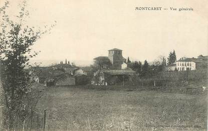 CPA FRANCE 24 "Montcaret, vue générale"