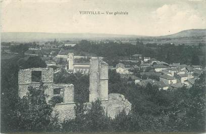 CPA FRANCE 38 "Viriville, Vue générale"