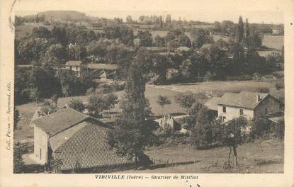CPA FRANCE 38 "Viriville, Quartier de Mitifiot"
